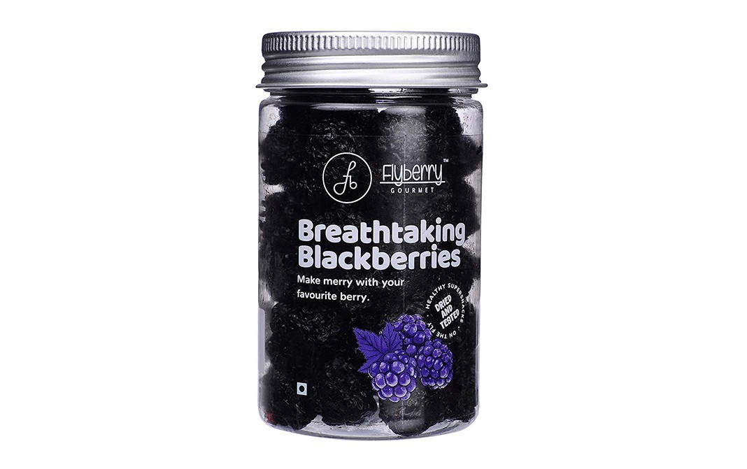 Flyberry Gourmet Breathtaking Blackberries    Pack  100 grams